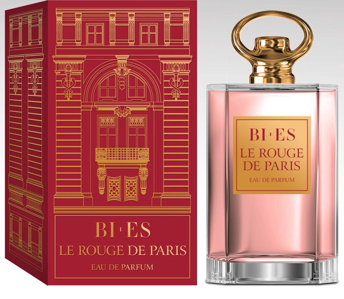 Goedkoopste Bi-Es Le Rouge De Paris 100 ml - Eau de Parfum- Damesparfum
