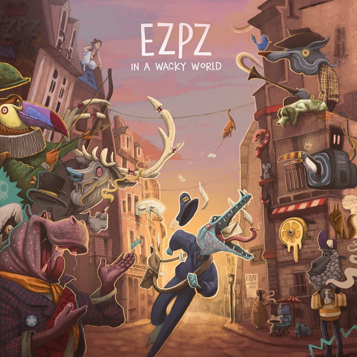 EZPZ - In A Wacky World (LP)