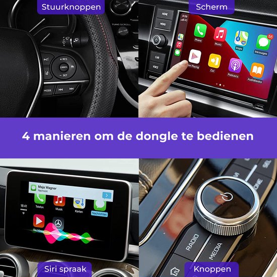 Carplay Dongle Draadloos Apple Iphone Auto Dongle