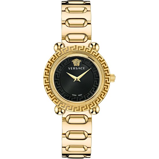 Versace Greca Twist VE6I00523 Horloge - Staal - Goudkleurig - Ø 35 mm