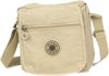 foto van Starbag Kleine Reistas/Schoudertas Crinkle-nylon Unisex Khaki/Beige - (KP-0101-30) - 20x10x20cm -