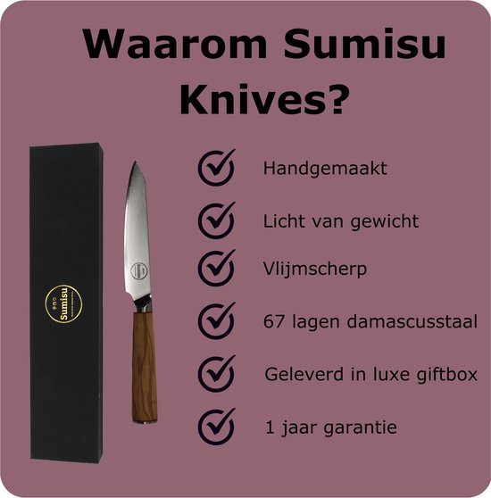 Couteaux Japonais - Couteau à Sushi Kiritsuke et Nakiri - Couteau de  Chef