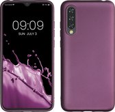 kwmobile telefoonhoesje geschikt voor Xiaomi Mi 9 Lite - Hoesje voor smartphone - Back cover in metallic lila