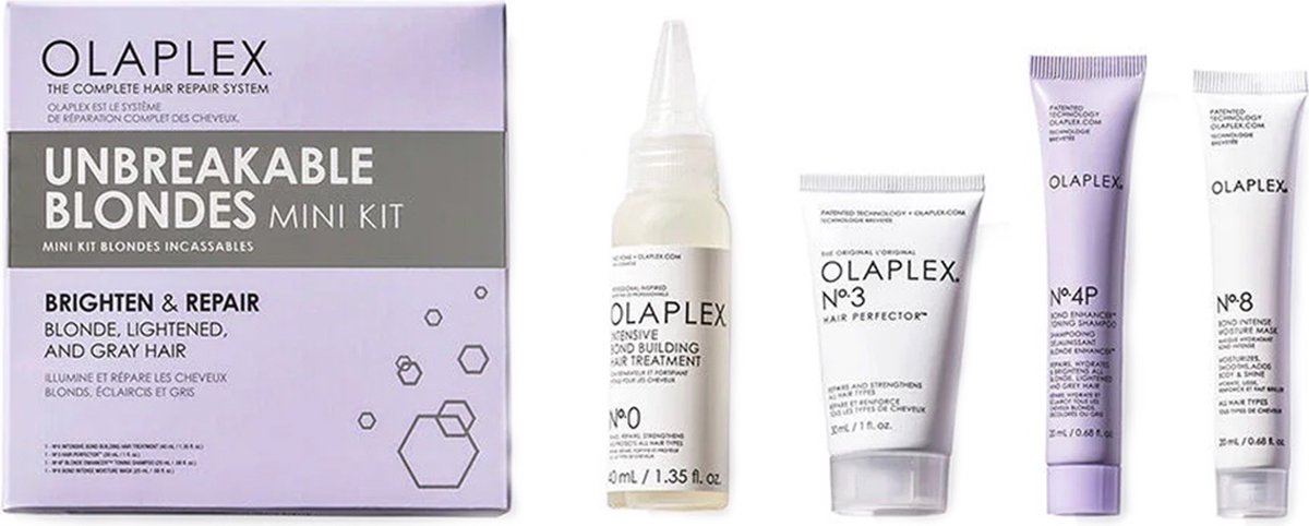 Olaplex No.4P Blonde Enhancer Toning Set 4 st