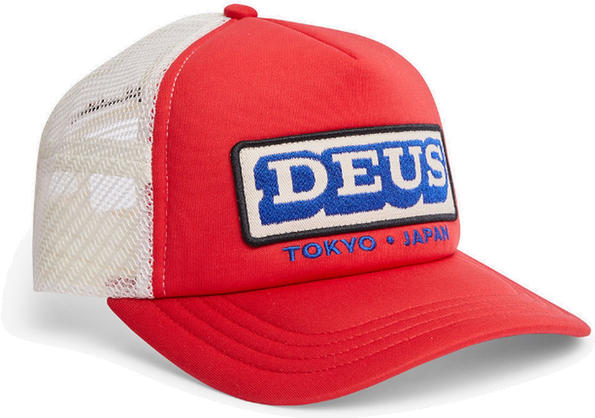 DEUS Redline Trucker cap - Red
