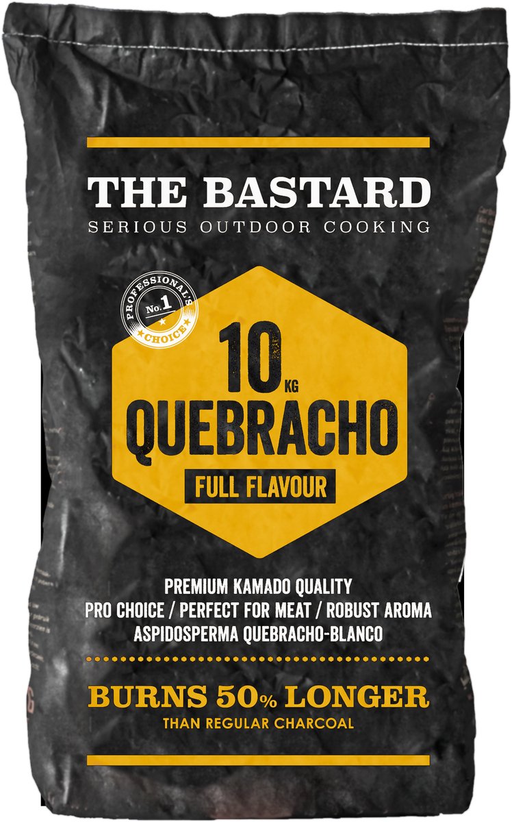 The Bastard Charbon de bois Paraguay Quebracho 10kg