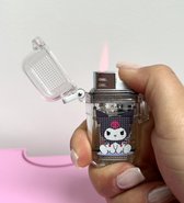 Kawaii Bunny aansteker - Kuromi, Sanrio Lighter, Kuromi My Melody, Kawaii Anime Figure Cute Lighter, Hello Kitty Lighter, Gifts for Girls