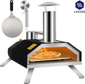 Vevor® Pizza Oven - Professionele Pizza Oven - Buitenkeuken - Pizza Gourmet - Barbecue - RVS - Tot 600°C - met Draagtas met grote korting