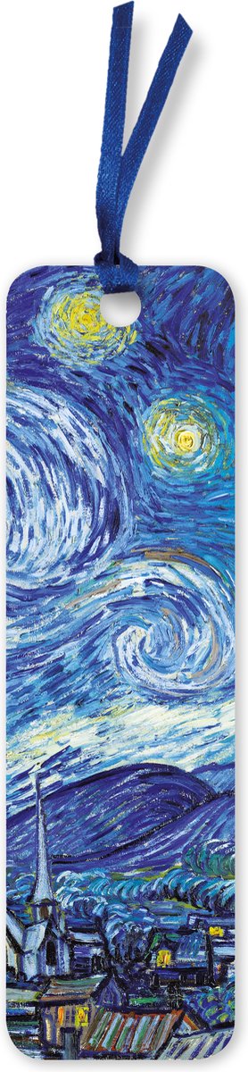 Flame Tree Bookmarks (Foiled)- Vincent van Gogh: The Starry Night Bookmarks (pack of 10)