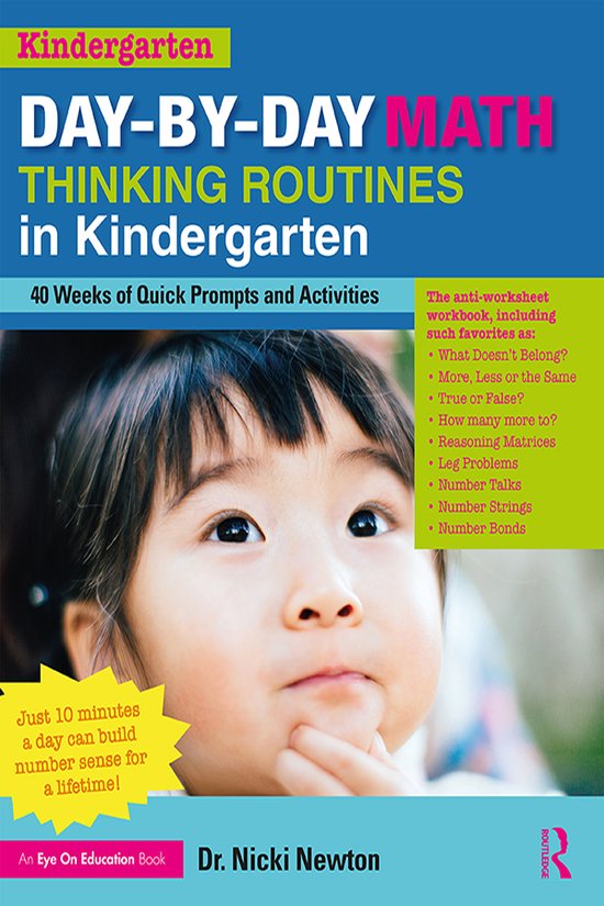 Day-by-Day Math Thinking Routines in Kindergarten - cover