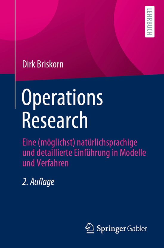 Operations Research - cover