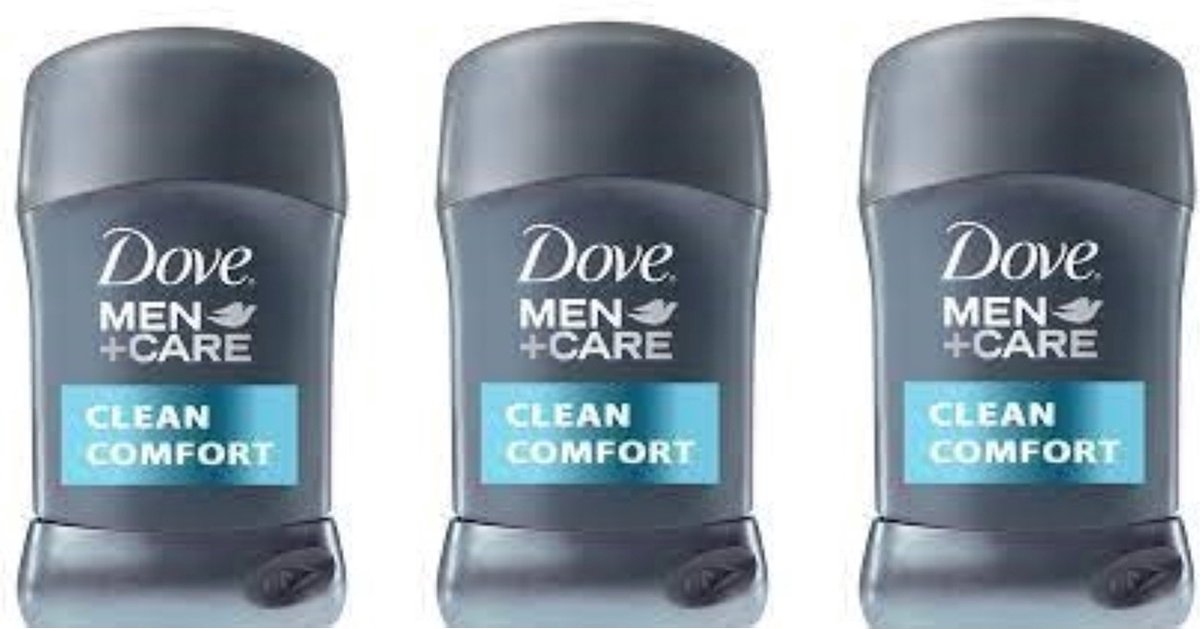 Dove Deo Stick - Clean Comfort - 3 x 40 Gram