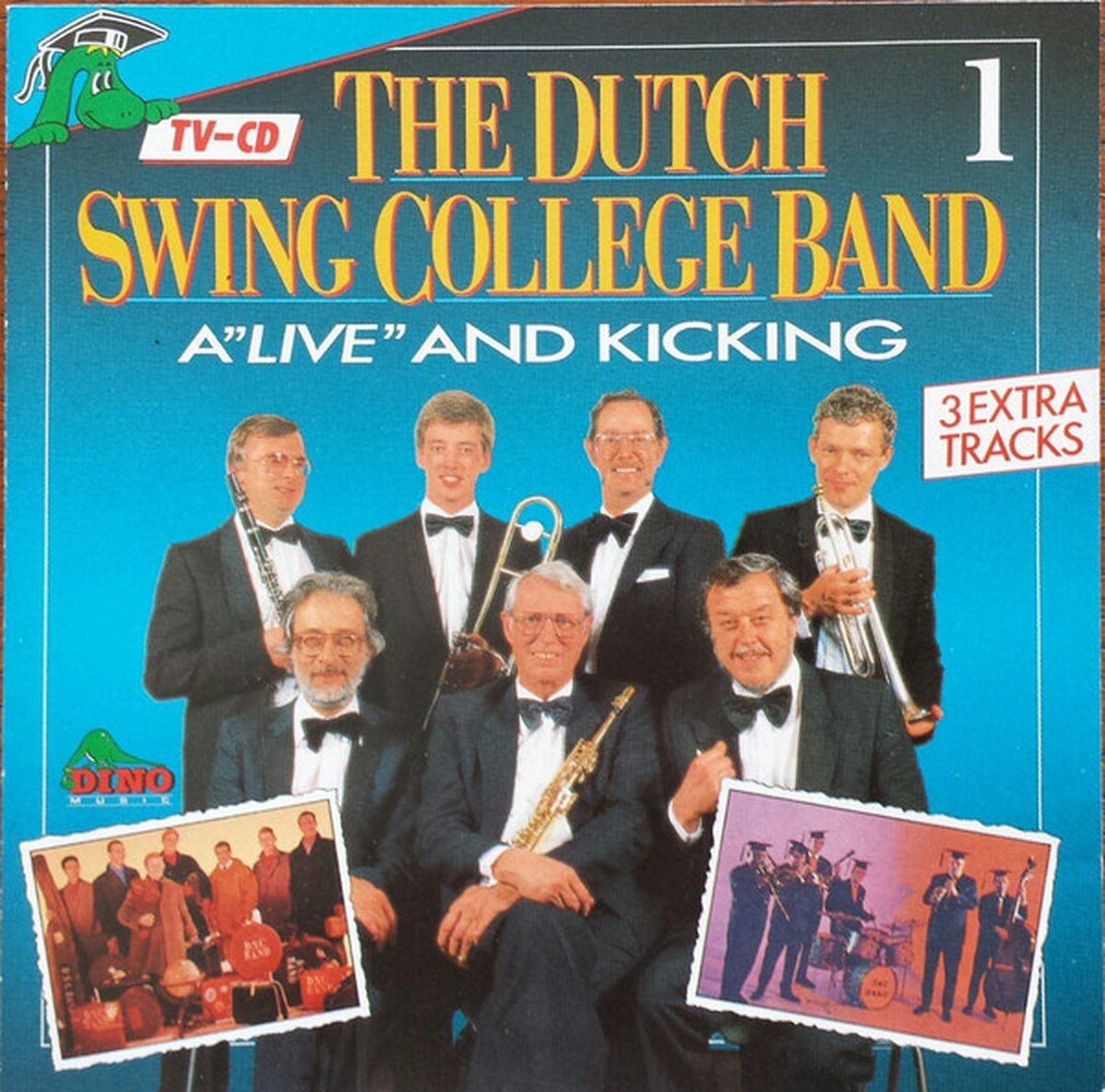 The Dutch Swing College Band - A "live" and Kicking 1 + 3 extra tracks (CD)