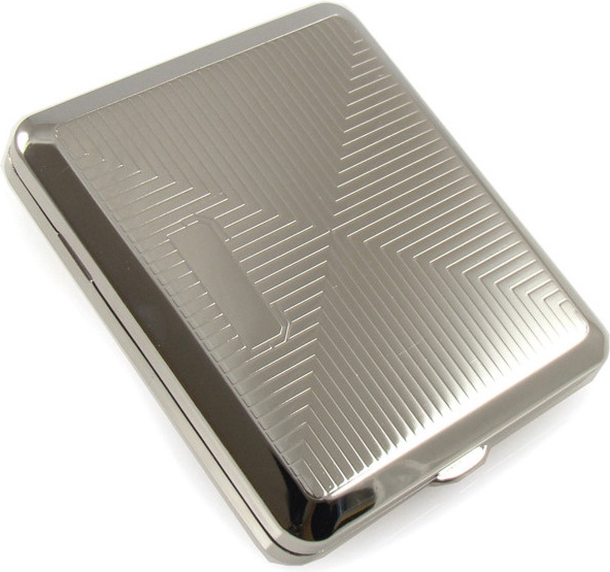 Goedkoopste Angelo - Sigaretten doosje - Sigarettenhouder - Chrome Rhombus Rubber