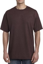 T-shirt met ronde hals 'Heavy Cotton' merk Gildan Russet - XXL