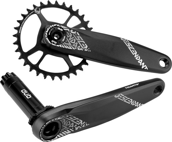 Pédalier Mono 12V TRUVATIV EAGLE DESCENDANT CARBON DUB Direct Mount Noir