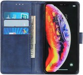 Xiaomi Mi 9 Leren Portemonnee Hoesje Blauw