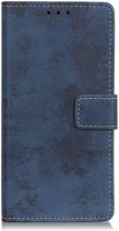 Nokia 4.2 Vintage Portemonnee Hoesje Blauw