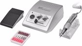 Professionele Nagelfrees ZILVER JD500 - 30.000RPM - Electrische nagelvijl voor de nagelstyliste - Incl. GRATIS bitjes!