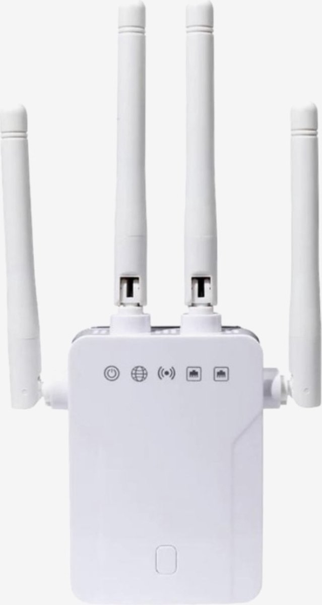 Wifi Versterker - 1200 Mbps - Wit - Repeater - 2.4 GHz - 5G - Router - -... | bol.com