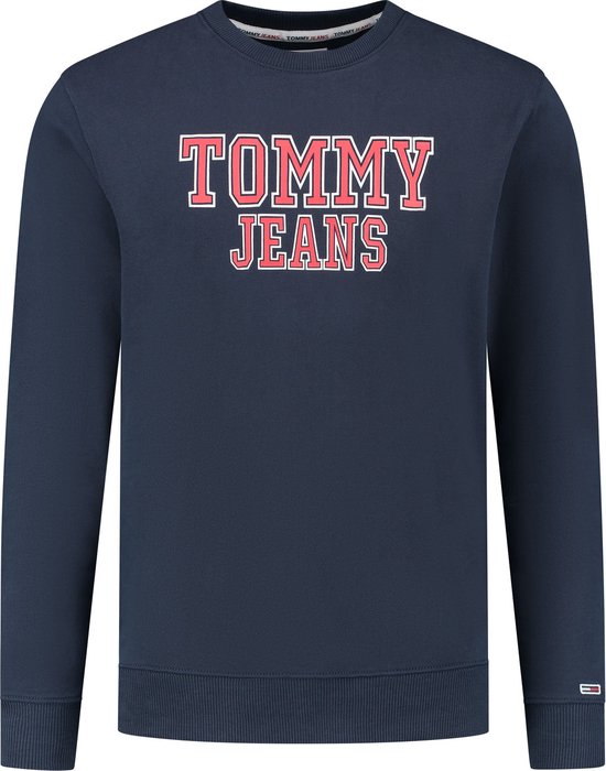 Tommy Hilfiger TJW REG Entry Graphic Crew - Blauw - Taille L
