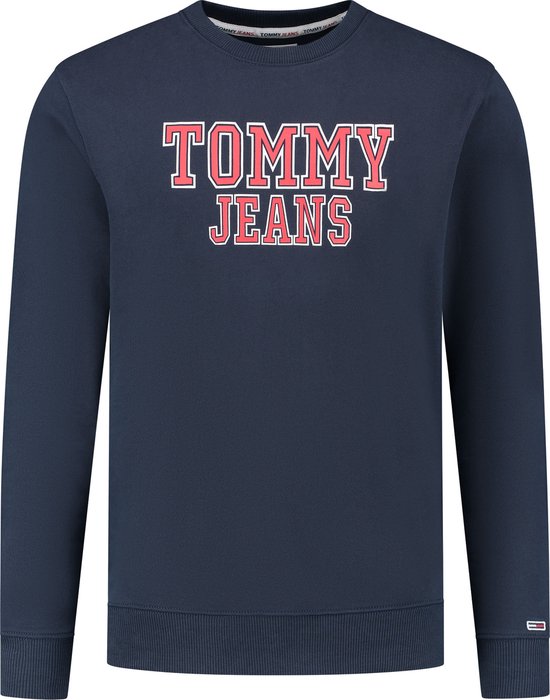 Tommy Hilfiger TJW REG Entry Graphic Crew - Blauw - Taille S