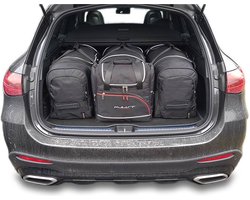 MERCEDES-BENZ GLC 2022+ (inclusief PHEV en MHEV) Reistassen Kofferbak Tassen Set Organizer | 4-Delige Perfect Passende Set Auto Interieur Accessoires Nederland en België