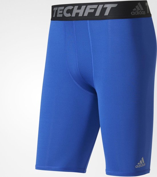 Adidas Compression Tights, Blauw - Taille XS -