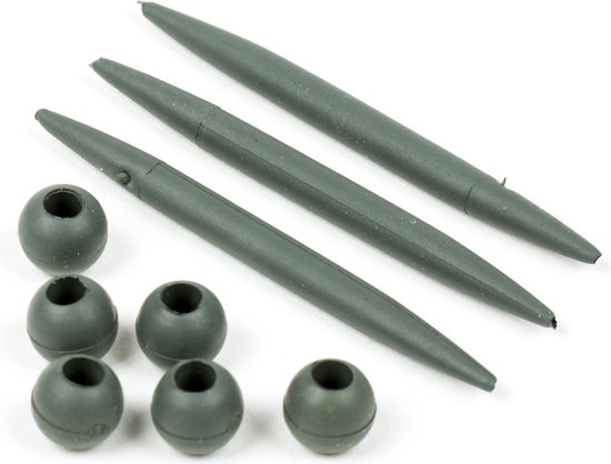PB Products - Downforce Tungsten - Heli-Chod Rubber & Beads - Weed (Large) van PB Products — afbeelding 2