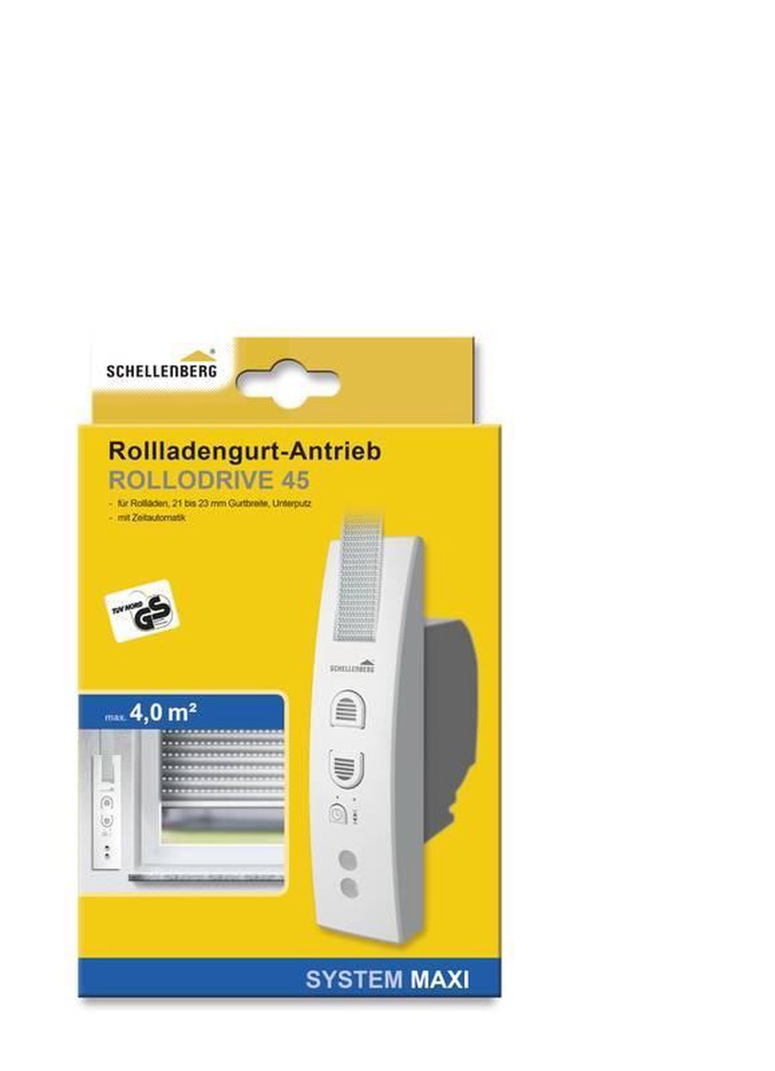 Schellenberg Electrische haspel voor rolluiken met timer | bol.com