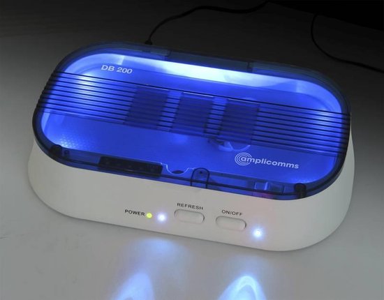 amplicomms DB200 Droogbox voor gehoorapparaten met ingebouwde  batterijtester | bol.com