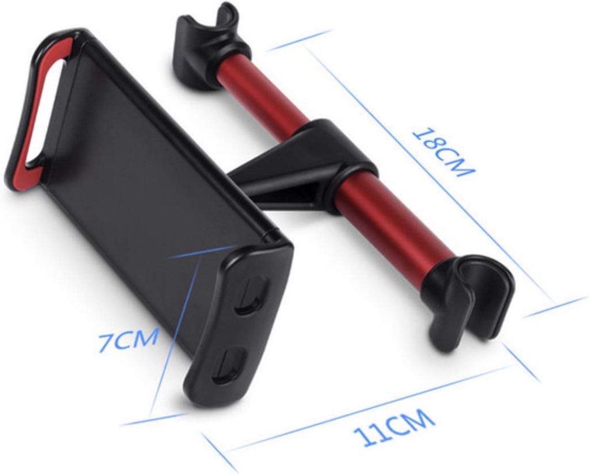Support Téléphone/tablette Universel Pour Appui-tête De Voiture - Rotation 360°, Compatible 10-28 Cm - 8