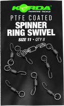 Korda PTFE Spinner Ring Swivel Size 11 | End Tackle