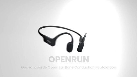Casque Bluetooth à conduction osseuse - SHOKZ OpenRun Noir
