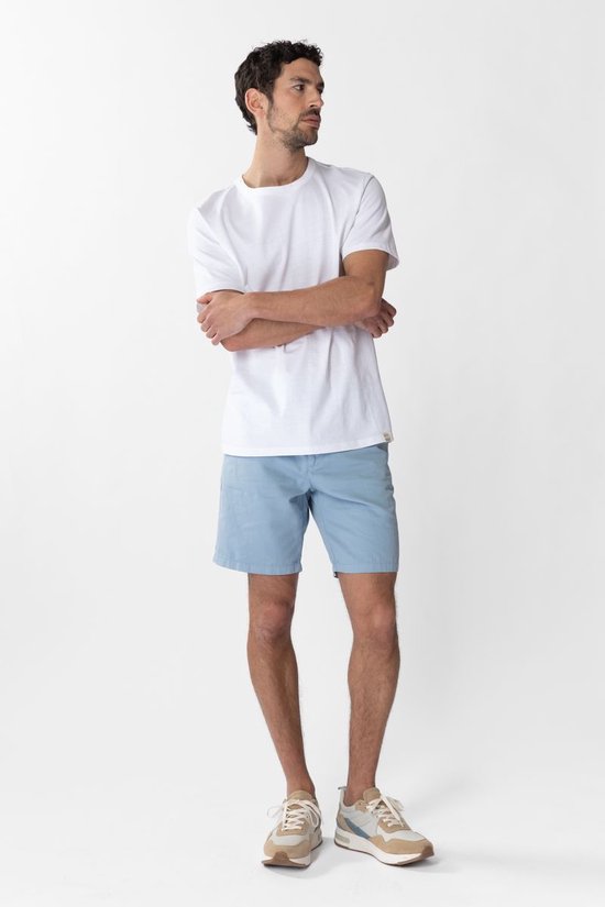 Sissy-Boy - Lichtblauwe katoenen chino shorts
