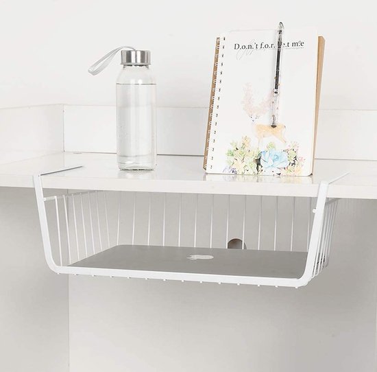 2 stuks hangende mand met handvat, 6,3 x 7,1 cm hangende opbergmand