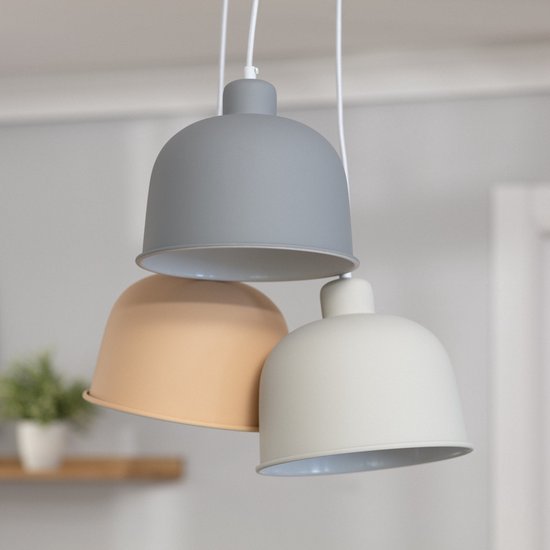 Vintage hanglamp glas Denemarken 1960s - Vintage Asylum