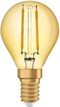 Osram Vintage 1906 LED E14 P45 1.4W 825 Goud | Extra Warm Wit - Vervangt 12W