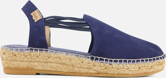Toms Santiago espadrille van katoen • Lichtgrijs • de Bijenkorf