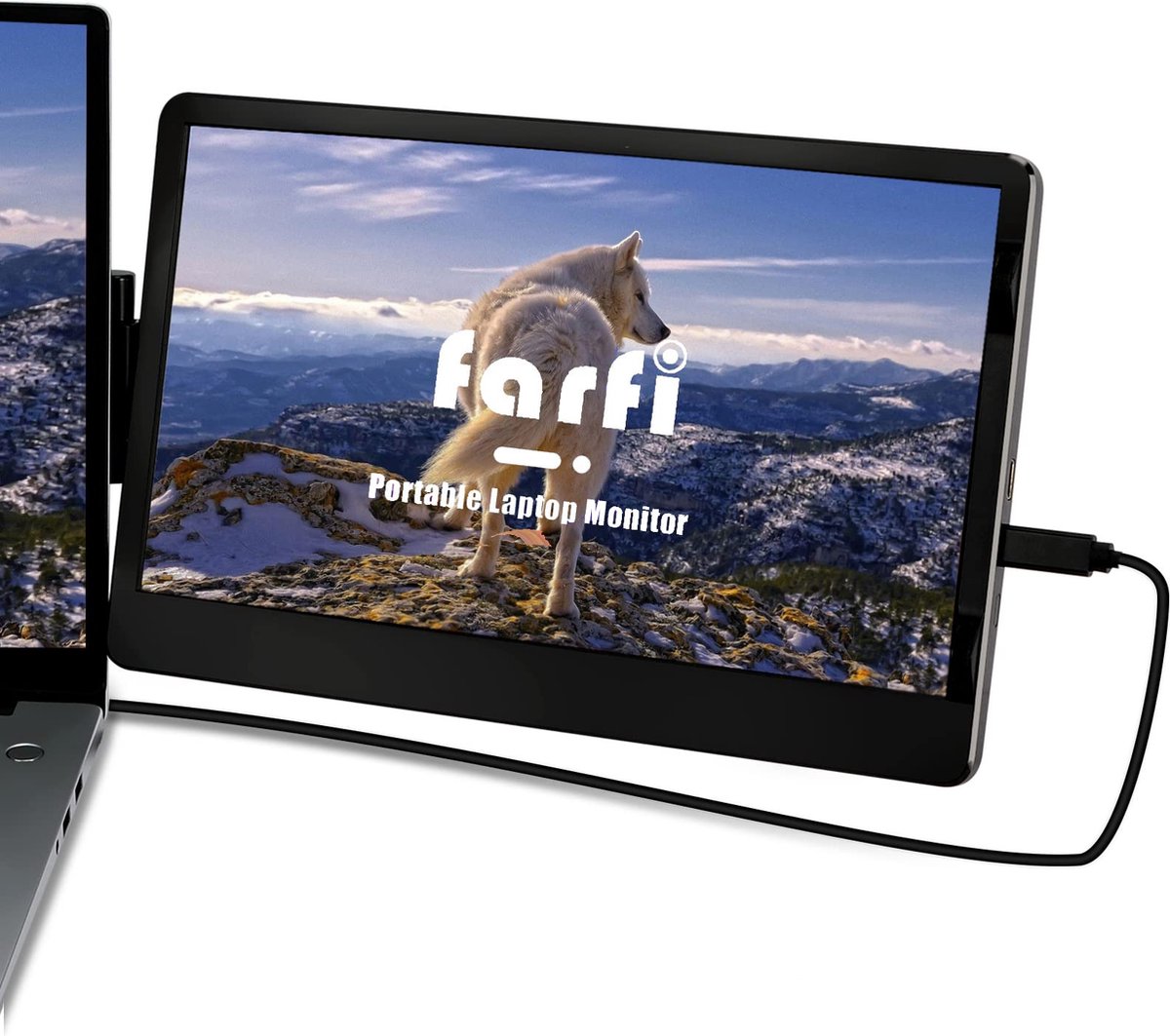 Farfi - Extra scherm laptop 11.6 inch - Plug & Play - Portable monitor - Draagbaar laptop beeldscherm