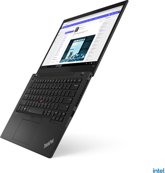 Lenovo ThinkPad T14s Gen 2 (Intel) Intel® Core™ i7 i7-1165G7 Laptop 35,6 cm (14") 4K Ultra HD 16 GB LPDDR4x-SDRAM 1 TB SSD Wi-Fi 6 (802.11ax) Windows 10 Pro Duits Zwart - Lenovo - Hoofdafbeelding