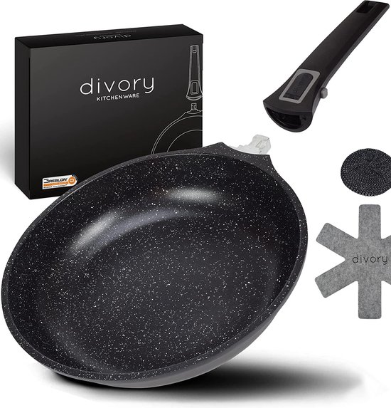 RIOVARM Induction Set de casseroles et poêles, Antiadhésif Céramique