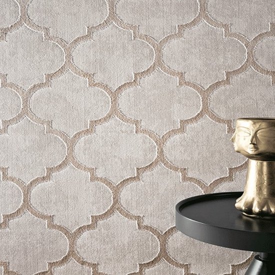 Laagpolig Vloerkleed voor Woonkamer - 80 x 150 cm - Crème Kleur -... | bol
