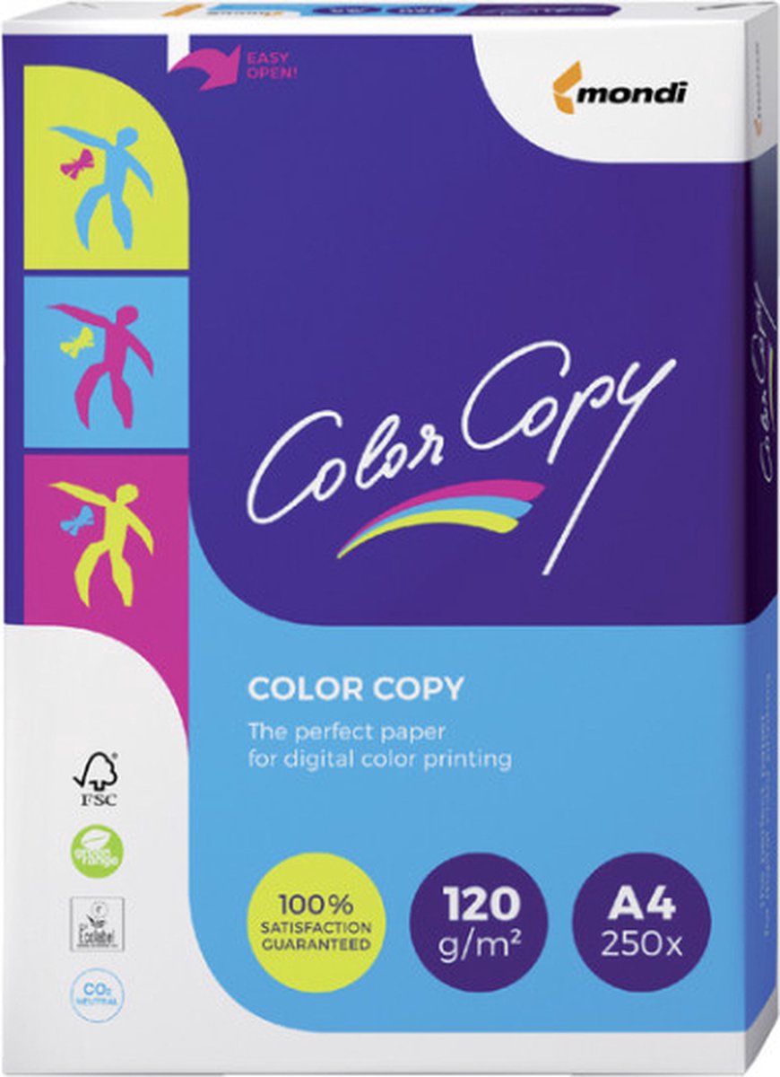 Papier d'imprimante de copie couleur Papier ColorCopy A4 120g