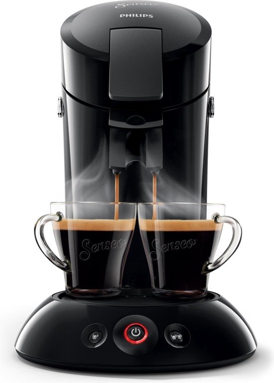 Instelbare functies voor type koffie - Philips HD6554/60 - Philips Senseo Original Intensity Select HD6554/60 - Koffiepadapparaat - Zwart