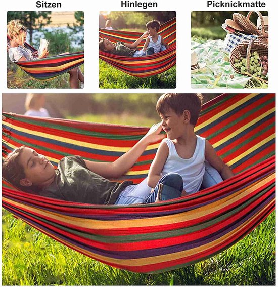 Hangmat Biologisch Katoen Zebra XL%page%- Maranon Hangmatten