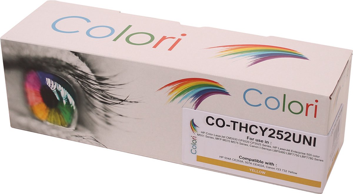 Colori huismerk toner geschikt voor Canon 723 geel voor Canon I-Sensys LBP-7750 LBP-7750c LBP-7750cdn