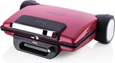 Korkmaz - Tostema Maxi - Tostiapparaat - Contactgrill - Grill - Uitneembare platen - 1800W - Rood