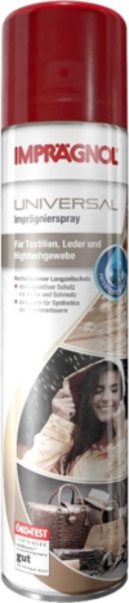 Impregneerspray - Universeel Impregneermiddel - 400 ml - -Beschermt tegen Vocht en Vuil - Voor leer, Textiel en Hightech Weefsel, Ademende Bescherming met Membraanfunctie - Ideaal voor Tassen, Schoenen en Kleding - Voordeel Set 2 Stuks