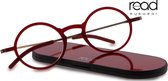 Read Eyewear CHAP33R Ultem leesbril +1.50 - Mat rood - Aluminium